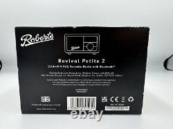 Roberts REV-PETITE2BK Revival Petite 2 Retro DAB radio