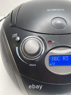 Roberts Radio ZoomBox 3 DAB/DAB+/FM/SD/USB Radio CD Player Retro Radio Boombox