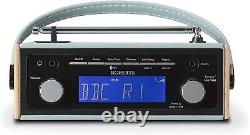 Roberts Rambler BT Retro Digital Portable Bluetooth Radio DAB/DAB+/FM RDS BLUE