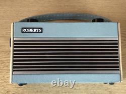 Roberts Rambler BT Retro Digital Portable Bluetooth Radio DAB/DAB+/FM RDS BLUE