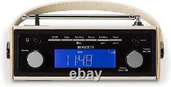 Roberts Rambler BT Retro Digital Portable Bluetooth Radio DAB/DAB+/FM RDS CREAM