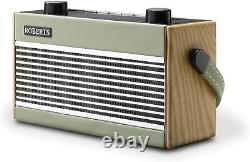 Roberts Rambler BT Retro/ Digital Portable Bluetooth Radio with Green