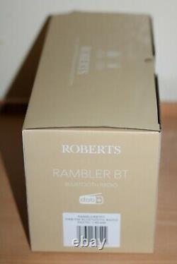Roberts Rambler DAB/FM/Bluetooth Retro Radio Cream