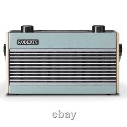 Roberts Rambler Retro Bluetooth Portable/Tabletop Radio Blue