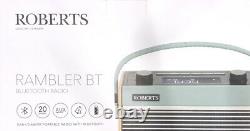 Roberts Rambler Retro Bluetooth Portable/Tabletop Radio Blue