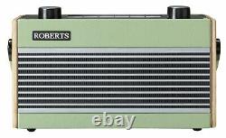 Roberts Rambler Retro DAB Bluetooth Radio Green
