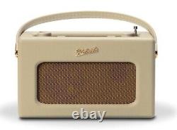 Roberts Retro 50s Revival RD70 DAB/DAB+/FM Portable Pastel Cream Radio Bluetooth