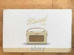 Roberts Rev-Uno Retro DAB+/FM Portable Radio Pastel Cream