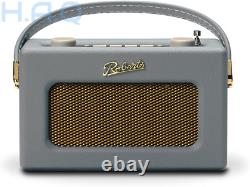Roberts Rev-Uno Retro DAB+/FM Portable Radio with Bluetooth Dove Grey