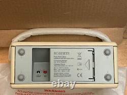 Roberts Rev-Uno Retro DAB+/FM Portable Radio with Bluetooth Pastel Cream