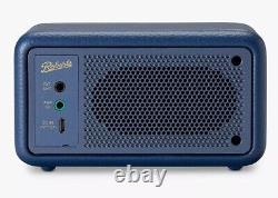Roberts Revival Petite DAB/DAB+/FM Bluetooth Portable Digital Radio, Blue Retro