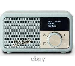 Roberts Revival Petite Dab+ Fm Retro Bluetooth Radio Mains Or Battery Duck Egg