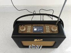 Roberts Revival RD70 Retro Portable DAB Radio with Bluetooth In Black