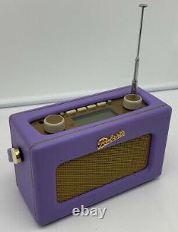 Roberts Revival Uno Dab/Dab+/FM Digital Radio Retro Vintage Purple Alarm Clock
