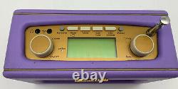 Roberts Revival Uno Dab/Dab+/FM Digital Radio Retro Vintage Purple Alarm Clock