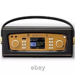 Roberts Revival iStream 3 Portable DAB/FM Retro Smart Bluetooth Radio Black