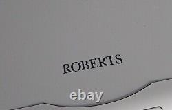 Roberts Sound 48 Alarm Clock Radio DAB DAB+ FM CD Bluetooth White. VGC