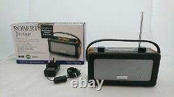 Roberts Vintage DAB DAB+ FM RDS Portable Radio with Built in Battery Charger