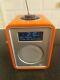 Ruark Audio Dab Digital Radio Alarm Clock Retro Orange