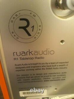Ruark Audio DAB Digital Radio Alarm Clock Retro ORANGE