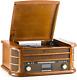 Shuman Vintage 8-in-1 Wireless Music Centre With Remote Control, Dab Digital/fm