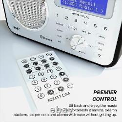 Spitalfields 2 Retro DAB/DAB+ Digital FM Portable Radio Alarm Clock Black