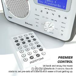 Spitalfields 2 Retro DAB/DAB+ Digital FM Portable Radio Alarm Clock Bluetoot