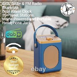 Superior DAB + Digital and FM Bluetooth Radio Battery and Mains Power