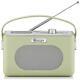 Swan Sra43010gn Retro Dab Bluetooth Radio In Green 20 Presets