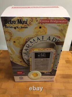 VQ Marmalade Retro Mini Emma Bridgewater Portable Bluetooth Radio Very Rare