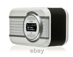 VQ Retro Digital-Radio Christie DAB+ Fm Bluetooth Alarm Function Aux Alarm Clock