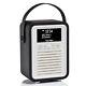 Vq Retro Mini Dab+ Digital Fm Portable Radio/bluetooth Speaker Black Music/audio