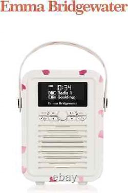 VQ Retro Mini DAB Radio with Bluetooth, Radio Alarm Clock with FM supportabilit