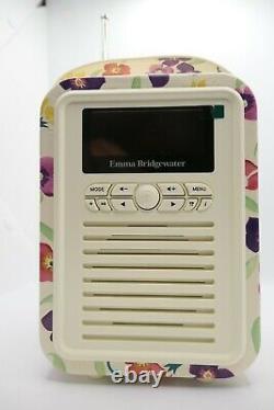 VQ Retro Mini FM/DAB/DAB+ Bluetooth Digital Radio Emma Bridgewater Wallflower