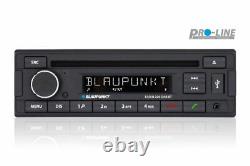Autoradio Blaupunkt Essen 200 avec DAB, Bluetooth, lecteur CD, USB, AUX et look rétro OEM