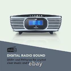 B-stock Dab CD Radio Clock Mp3 Player Retro Home Audio Portable LCD Display B