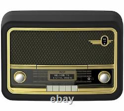 Bush Classic Super Retro Bluetooth Dab Radio Brown (a-)