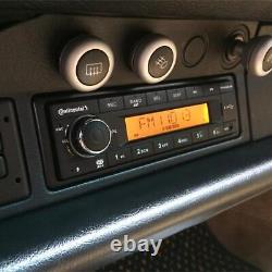 Continental Tr7412ub-or Voiture Stereo Radio Bluetooth Usb Mechless Retro Oem Look
