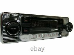 Dietz 300 Classic Oldtimer Youngtimer Rétro Radio Dab+ Autoradio Usb Auxin Chrom