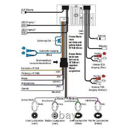 Ensemble complet RETROSOUND MOTOR-6DAB DAB+ Grand Prix avec accessoires