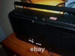 Gpo Brooklyn Portable 1980s Retro Music System Boombox Black