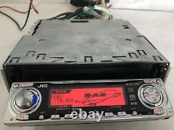 Jvc Kd-lhx601 Dab Radio Exad Wma Mp3 CD Player Retro CD Changer Couleurs Variables
