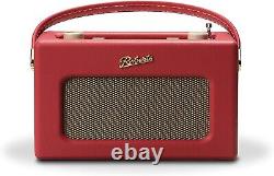 Nouveau Roberts Retro 50s Revival Rd70 Dab/dab+/fm Portable Red Radio Bluetooth