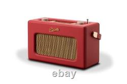 Nouveau Roberts Retro 50s Revival Rd70 Dab/dab+/fm Portable Red Radio Bluetooth