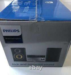 Philips Btb8000, Mini Hi-fi, Bluetooth, Radio Dab, Lecteur Cd. Style Rétro. Rare