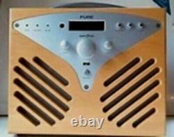 Pure DRX 601EX DAB Radio Numérique, Radio Rétro Collectible Rare, Bois d'Érable