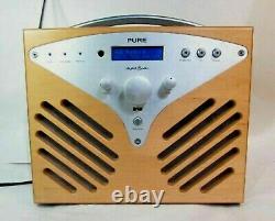 Pure Drx 601ex Dab Radio Numérique, Rare Rétro Radio Collectable, Maple Wood