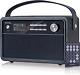 Roxel Retro D1 - Radio Dab/fm Vintage Avec Enceinte Bluetooth Et Alarme De Chevet Télécommandée