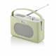 Radio Bluetooth Portable Swan Retro Dab 3w Stéréo Audio Avec Affichage Lcd Et Réveil