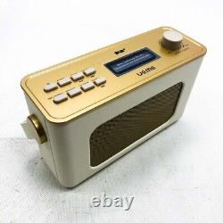 Radio Numérique Ueme Rétro Avec Bluetooth, Radio Fm Dab+dab, Radio D'horlogerie Et